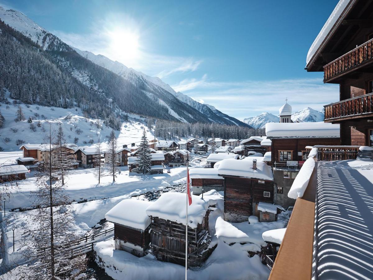 Hotel Breithorn Blatten  ภายนอก รูปภาพ