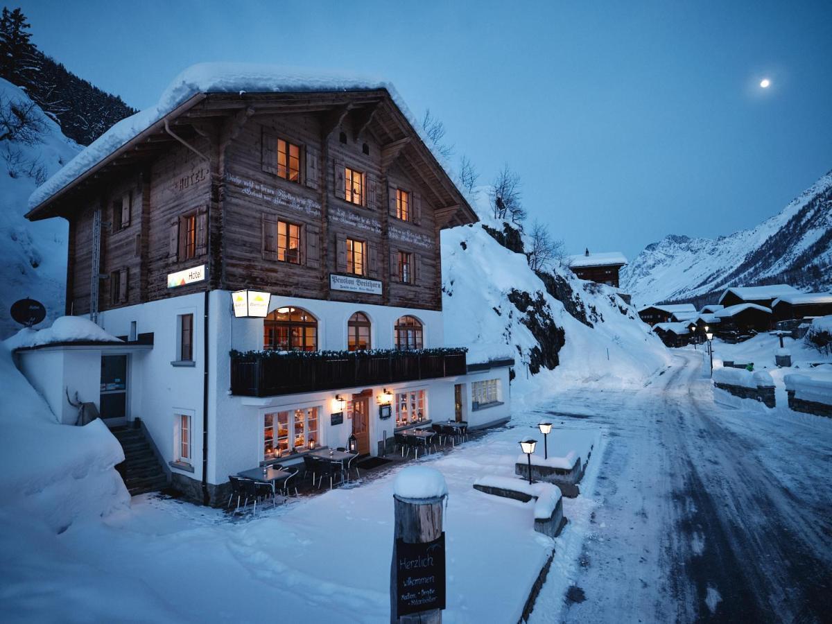 Hotel Breithorn Blatten  ภายนอก รูปภาพ