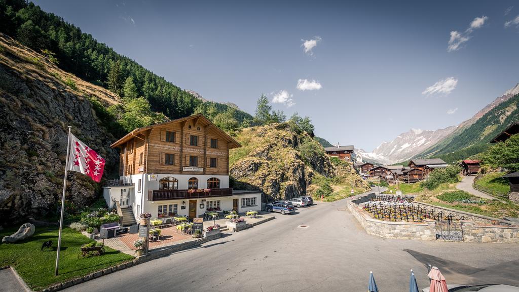 Hotel Breithorn Blatten  ภายนอก รูปภาพ